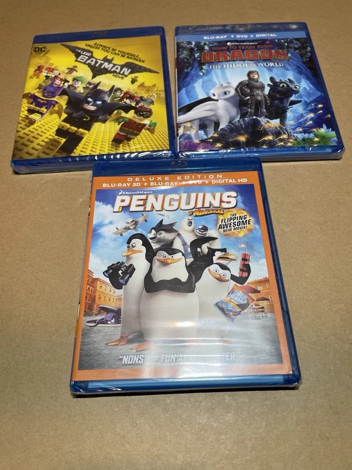 How to Train Your Dragon 3: the Hidden World-All-Region/1080p 3d Blu-ray (Blu-ray 3D)