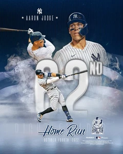 Aaron Judge New York Yankees Unsigned 62nd Home Run Photo - Picture 1 of 1
