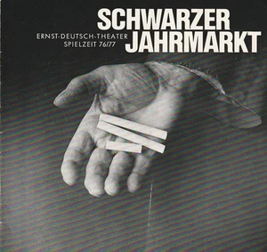 Programmheft Günter Neumann SCHWARZER JAHRMARKT Ernst-Deutsch-Theater 1976 - Bild 1 von 1