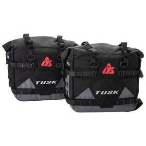 Tusk Pannier Racks with Tusk Pilot Pannier Bags  For KTM 990 Adventure Baja 2013 - Picture 1 of 8