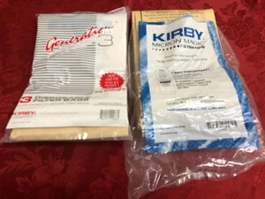 3 Stück Ersatz Staubsaugerbeutel passend für Kirby Generation 5 NEU + Bonus 4 Beutel - Bild 1 von 3