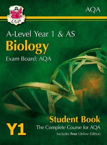CGP Books A-Level Biology for AQA: Year 1 & AS Student Boo (Mixed Media Product) - Image 1 of 1