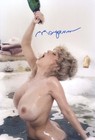 Morganna Roberts "Kissing Bandit"original signiertes Foto 20 x 30 cm HAMMERMOTIV