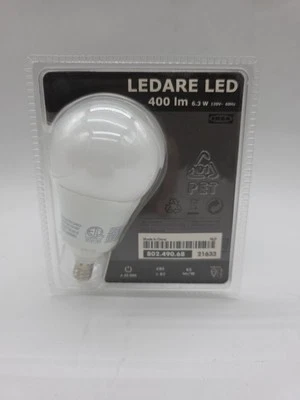 LEDARE LED 400lm 6.3W Lightbulb IKEA 802.490.68 - Image 1 of 4