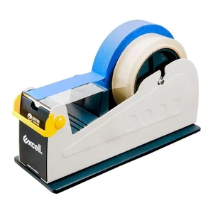 ET-227 Heavy Duty Steel Desk Tape Dispenser (2" Wide) with Safety Blade Cover... - Picture 1 of 6