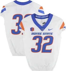 Maglia bianca Boise State Broncos squadra-emessa #32 dall'articolo calcio#14264529 - Foto 1 di 3