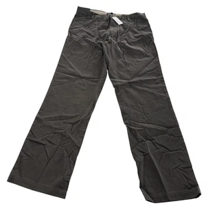 Banana Republic Gavin Chino Pants Mens 34x34 Brown Straight Fit 100% Cotton New - Picture 1 of 9