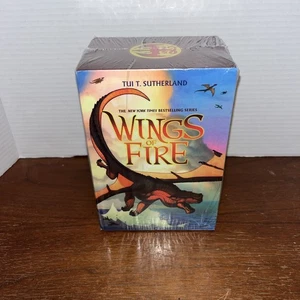 Wings of Fire Box Set By Tui T Sutherland (Books 1-5) Paperback - New Pkg Wear - Picture 1 of 13