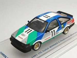 ENIF ENIF0010 1/43 Corolla Levin TRAMPIO Gr.A JTC SUGO Winner 1985 #11 Model Car - Picture 1 of 6