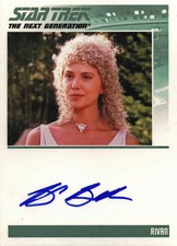 COMPLETE STAR TREK TNG AUTOGRAPH CARD BRENDA BAKKE