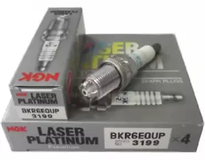 NGK LASER PLATINUM SPARK PLUGS FOR BMW E46 318i 320i 325i 330i (1998-2007) - Picture 1 of 1