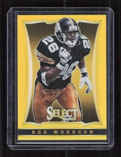 2013 Panini Select #142 Rod Woodson Gold Prizm #'d /10 RARE