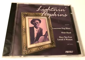 LIGHTNIN' HOPKINS A Profile 1997 Retro Music Blues Digital 777966334028 CD New - Picture 1 of 2