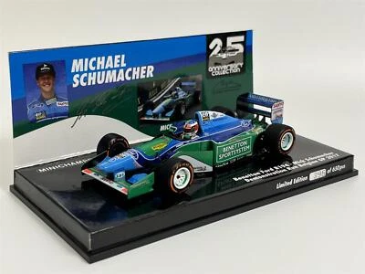 Mick Schumacher Benetton Ford B194 Belgian GP 2017 1:43 Minichamps 517941705D - Image 1 of 4