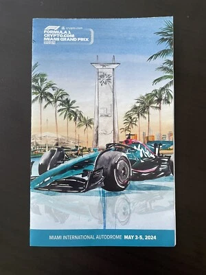 Formula 1 Miami Grand Prix 2024 Program/Campus Map F1 (5 Pack) - Image 1 of 4
