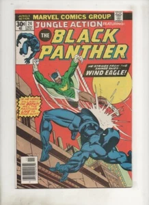 Jungle Action #24 VF 8.0 1ST APP WIND EAGLE! Black Panther! LAST ISSUE RARE 1976 - Picture 1 of 2