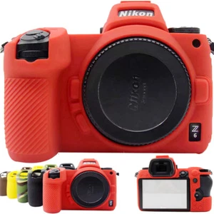 Camera For Nikon Z6 Z7 Siliconen Case Kleur Rubber Cover Case Accessoires - Picture 1 of 31