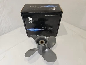 9 1/4 x 10 Aluminum Outboard Boat Propeller fit Honda Engines 8-20HP 8 Tooth Rh - Picture 1 of 6