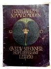 Katalog1913 GUSTAV STECKNER 105 Seiten Hoflieferant Leipzig Frühjars Sommermode 