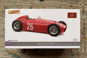 CMC Lancia D50 1955 Monaco GP 1:18 M-176 Brand New - Picture 1 of 6