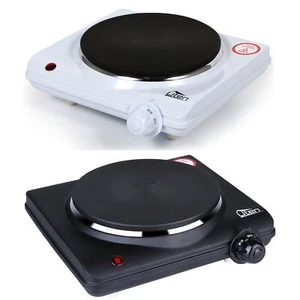 Uten Hot Plate Electric Kitchen Cooker Single Portable Table Top Stove Hob 1250W - Picture 1 of 26