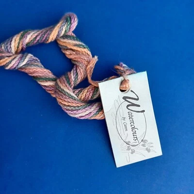 Caron Watercolour 3 ply pima cotton 10 yds hand painted Sunset MA 014 229 - Image 1 of 3