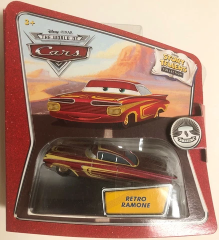 Disney Pixar World of Cars Story Tellers Retro Ramone! Cool Variation! Free Ship Cover