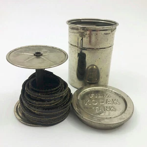 Eastman Kodak Filmentwicklungstank Metall 4x3 Zoll Vintage - Bild 1 von 7