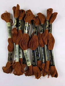 DMC 6-Strand Embroidery Cotton- 117-400 Dark Mahogany 11 Skeins 8.7yd - NEW - Picture 1 of 1