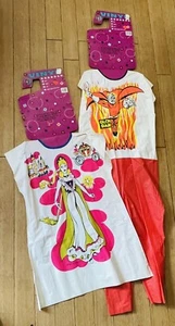 DE COLECCIÓN 1992 Collegeville Niños Disfraz de Halloween Lote de 2 Princesa Diablo Nuevo de lote antiguo - Imagen 1 de 8