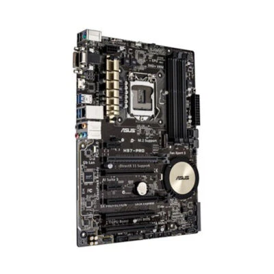For Asus H97-PRO Intel Motherboard 1150Pin DDR3 32G HDMI DVI-D VGA ATX Mainboard - Image 1 of 4