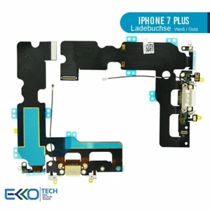 ✅ Für Original iPhone 7 Plus Lightning Dock Connector Ladebuchse Mikrofon Weiß ✅ - Bild 1 von 2