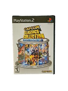 Capcom Classics Collection Vol. 2 (Sony PlayStation 2, 2006) COMPLETE!