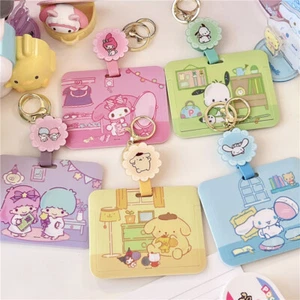 Pochacco Pom Pom Purin portada de foto tarjeta de identificación portabolsas de autobús Decorativo nuevo - Imagen 1 de 17