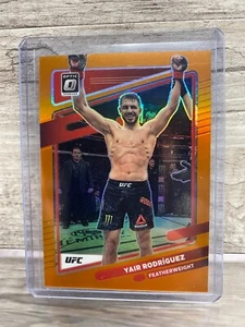 2022 Donruss Optic UFC #58 Yair Rodriguez /49 Orange Prizm Featherweight 🇲🇽 - Picture 1 of 2