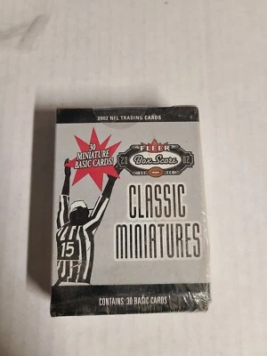 2002 Fleer Box Score Classic Miniatures Sealed 30 Basic Card Set Tom Brady  - Image 1 of 2