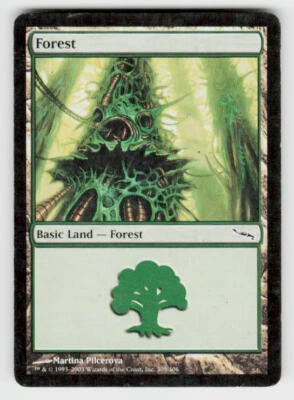 Mirrodin #305 Forest (305) Non-Foil - Image 1 of 2