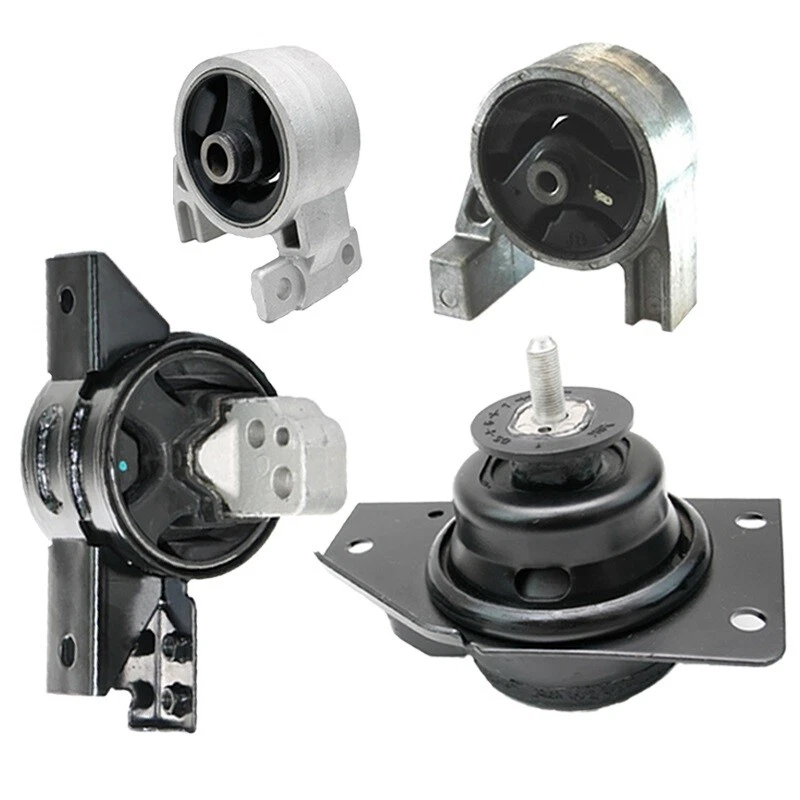 K1900 Engine Motor&Transmission Mount Set 4pcs For 06-11 Kia Rio/Rio5 1.6L - Image 1 of 1
