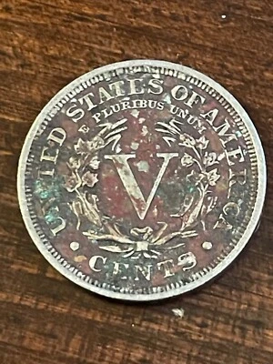 Raw 1909 $.05 Uncertified Ungraded Nickel - Image 1 of 2