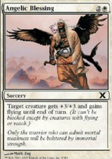 ANGELIC BLESSING X4 4 4X 10th Edition MTG Magic the Gathering Cards DJMagic