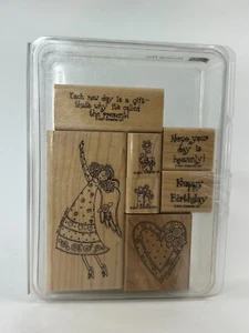 Stampin' Up! Engel Herzen Blumengeschenke Geschenk Himmlische Tage 5er Set (NEU) - Bild 1 von 10
