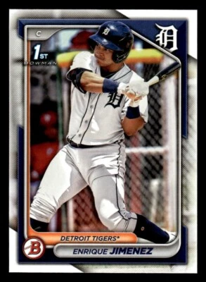2024 Bowman - Prospects #BP-31 Enrique Jimenez TS1 - Image 1 of 2