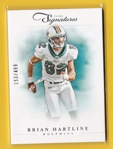 Brian Hartline 2011 Prime Signatures #153/499 - - - - MINT - - - - - Picture 1 of 2