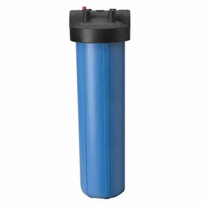Carcasa/bote de filtro de agua azul grande de 20"" 1"" FNPT con pr para filtros de 4,5"" x 20 - Imagen 1 de 2