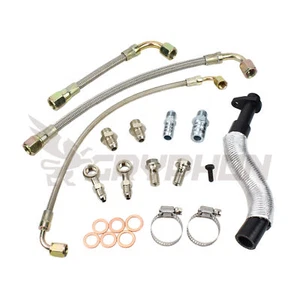 Upgrade Turbo Oil Water Line Kit for Citroen C4 C5 DS3 DS4 DS5 EP6CDT EP6DT K03 - Picture 1 of 4