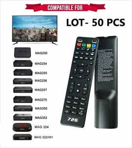 Replacement Remote - Lot of 50, Compatible with MAG All Boxes - Wholesale Price - Picture 1 of 1
