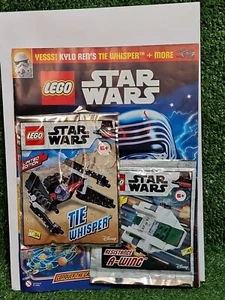 Lego Star Wars Magazine #88 Kylo Ren Tie Whisper A Wing Models Lego bolsa de polietileno NUEVO - Imagen 1 de 7