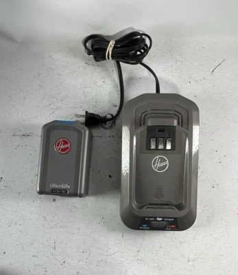 Cargador Hoover BH03200 y batería de litio de 20 V BH03120 para aspiradora BH03100 Foto 1 de 4