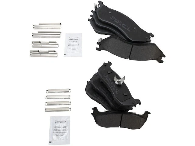 Juego de pastillas de freno TRQ 41TZ37M para Ford F150 Heritage 2004 Foto 1 de 1