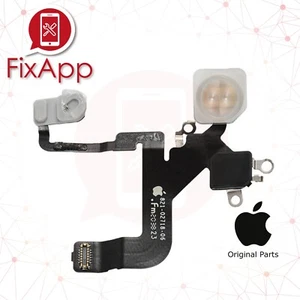 100% ORIGINALE APPLE IPHONE 12 PRO - FLAT FLEX FLASH LIGHT + MICROFONO - Zdjęcie 1 z 2